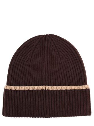 Dr&ocirc;le de Monsieur BN104_WO007BROWN Merino Wool Winter Hat - Brown
