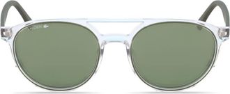 Lacoste Occhiali da sole con stampa - Bianco