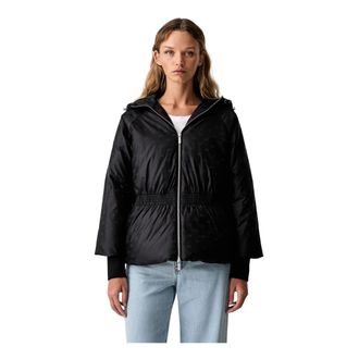 A|X Armani Exchange Jassen, Dames, Zwart, M, Polyester, Blouson Jas