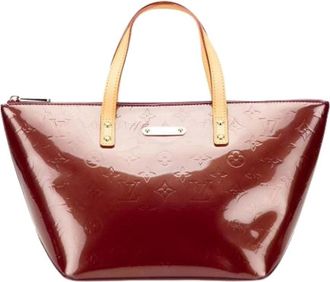 Louis Vuitton Pre-owned Bellevue PM - Dames - Vintage Handtas - Rood - ONE Size - Leer - Vintage