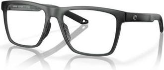 Costa 56mm Rectangle optical glasses in Grey at Nordstrom