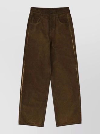 Uma Wang tailored trousers featuring belt loops pockets