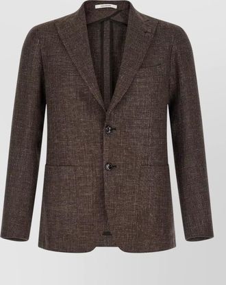 Tagliatore linen blazer