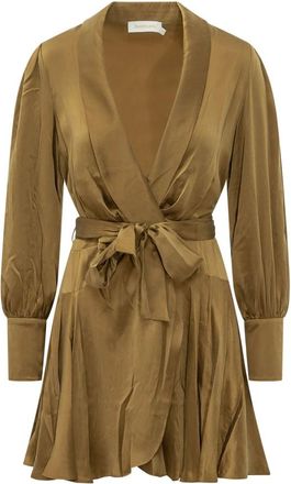 Zimmermann Donna, Abiti, Verde, XS, new