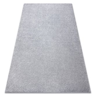 RugsX Rugsx - Moqueta San Miguel Plateado 92 Llanura Color S&oacute;lido Grey 100x250 Cm