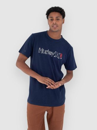 Hurley Hurley Samukai O&O T-Shirt blau
