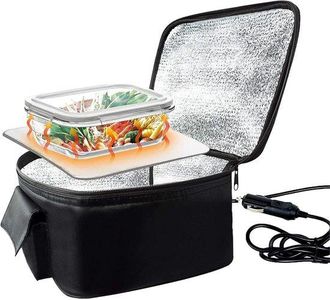 OEM Calentador Port&aacute;til De Almuerzo - Calentador De Alimentos De 12 V - Negro
