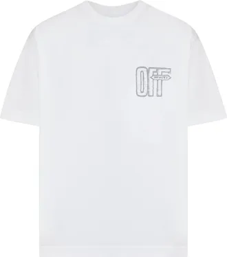 Off-white T-SHIRT WITH LOGO AND ARROW SKETCH PRINT - Off-white - Man