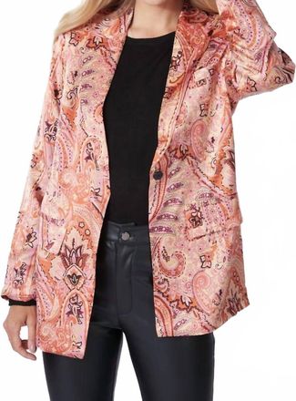 Esqualo Ebba Blazer In Expression Print