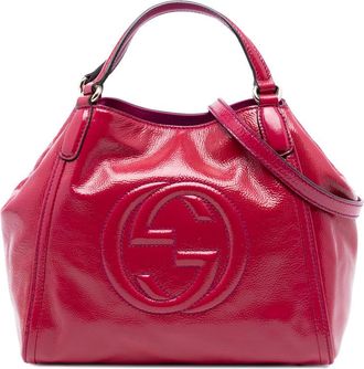 Gucci Pre-owned Gucci Small Patent Soho Satchel Ladies E0GVIWFUZKTKGOMR