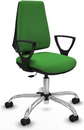 Piqueras y Crespo Piqueras Y Crespo - Elche Cp Bali Verde Brazos Fijos Base Cromada Ruedas Nailon 65mm