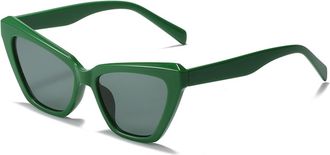 Generic Outdoor Men Sunglasses Commuter Women Driving Sun Glasses(Green)