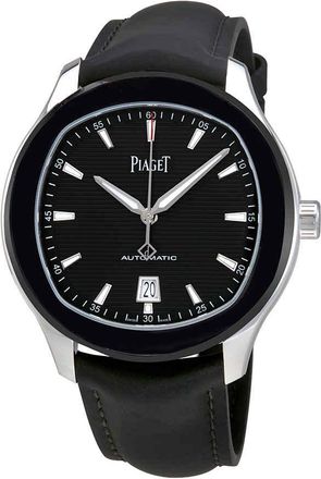 Piaget Polo S Black Dial Automatic Mens Watch G0A42001