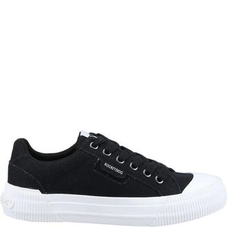 Rocket Dog Dames/dames Cheery 12A Canvas Trainers (Zwart)