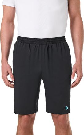 Coolibar Mens Tennis Shorts - UPF 50+ Sun Protection - Outpace in Black at Nordstrom, Size Xx-Large