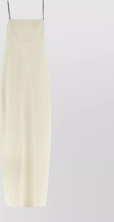 Brunello Cucinelli strappy dress with slit in back