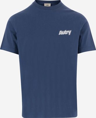 Autry T Shirt Autry In Cotone Con Logo