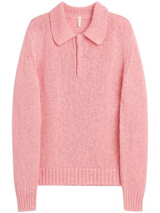 Sunflower Soft-Textured Linen Polo Shirt with Classic Collar