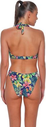 Sunsets Dora Double Tab Bikini Swim Bottoms in Seaside Harvest at Nordstrom, Size X-Large