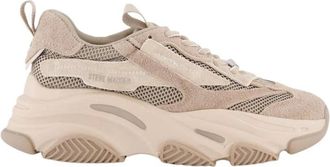Steve Madden Beige Possession-E Sneaker voor Dames - Dames - Sneakers - Beige - 38 EU - Schoenen