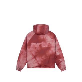 Arte Tie-Dye Hooded Jacket - Red