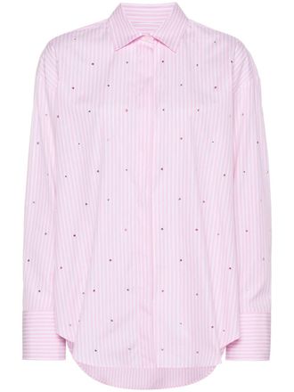 Msgm Camicia con strass - Rosa