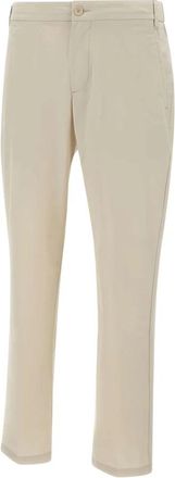 HUGO BOSS Speedflex Broeken - Heren - Straight fit broeken - Beige - L - Broeken