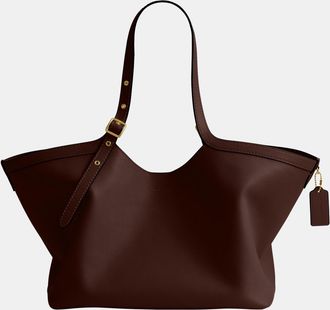 Coach Womens Gramercy Tote Bag - Brown Leather - One Size
