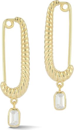 Sphera Milano Cubic Zirconia Drop Earrings in Gold at Nordstrom Rack