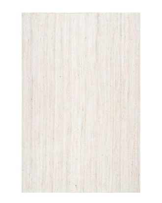 nuLOOM Discontinued Nuloom Rigo Hand Woven Jute Natural Fiber Rug