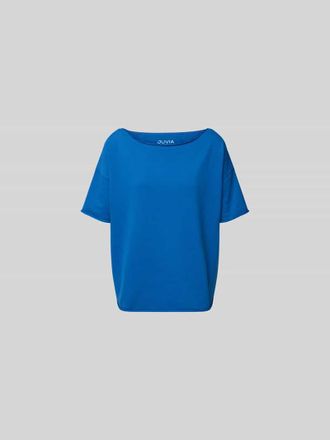 Juvia T-Shirt mit U-Boot-Ausschnitt in Hellblau, Gr&ouml;&szlig;e XS