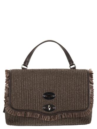 Zanellato Bolso Postina Vimini Con Flecos S