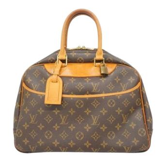 Louis Vuitton Pre-owned Handbags, female, Brown, Size: ONE SIZE Pre-owned Canvas Handbag