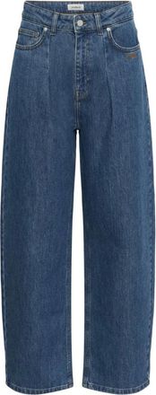 Soaked In Luxury Jeans, Dames, Blauw, XL, Denim, Loose-fit Jeans