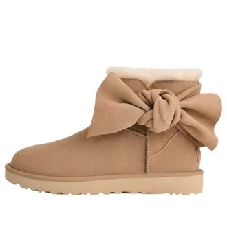 UGG (WMNS) UGG Classic Mini Bow Boot Sand 1176310-SAN