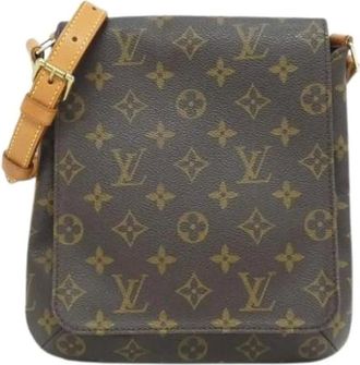 Louis Vuitton Pre-owned Cross Body Bags, female, Brown, Size: ONE SIZE Pre-owned Vintage Shoulder Bag