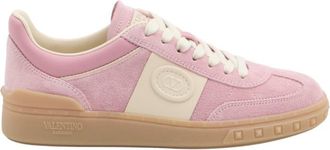 Valentino Garavani Pink Color Block Upvillage Sneakers
