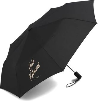 Maison Kitsuné Ombrello con logo - Nero