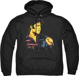 Gildan Elvis Presley Neon Elvis Adult Pull Over Hoodie