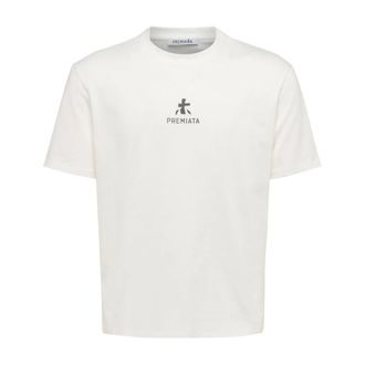 Premiata Pa1017 Cotton T-shirt - male - Premiata - T-Shirts - White - M - Tops