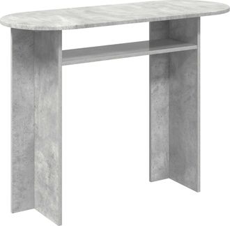 vidaXL Mesa Consola Gris Hormig&oacute;n 100 X 39,5 X 75 Cm Vidaxl
