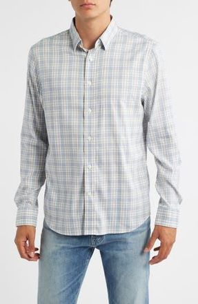 Faherty The Movement Button-Up Shirt in Eagle Harbor Plaid at Nordstrom Rack, Size Xx-Large