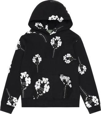 Denim Tears x Hardies Hardware Tears Fist Wreath hoodie - Zwart