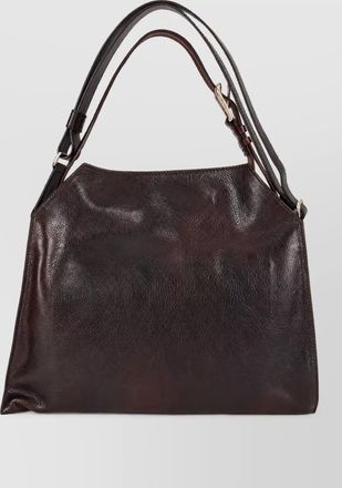 Orciani leather shoulder bag