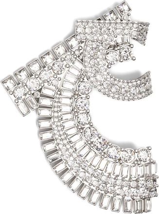 Ferragamo Crystal-embellished Brooch