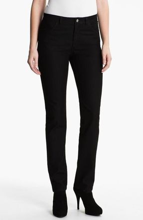 Lafayette 148 New York Thompson Jeans in Black at Nordstrom, Size 0