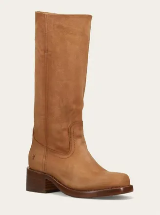 Frye Womens Campus 14L Boot In Light Brown