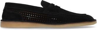 Dolce & Gabbana Schoenen, Heren, Zwart, 40 1/2 EU, Leer, New Florio Loafers