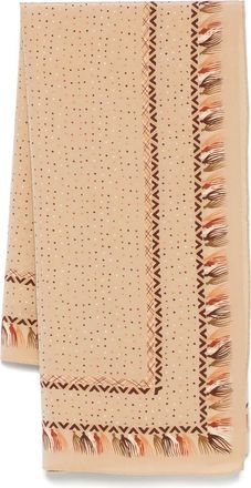 Valentino Garavani Foulard in seta anni 70 - Toni neutri