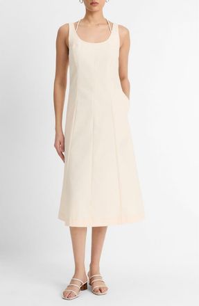Vince Stretch Cotton Tank Dress in Rose Nectar at Nordstrom Rack, Size 00